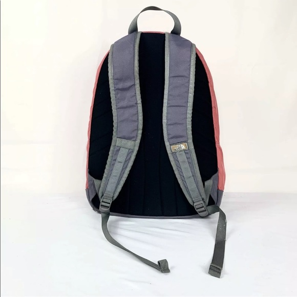 The North Face Vault Salmon and Gray Backpack. - Picture 8 of 8